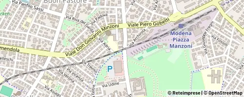 Mappa Modena