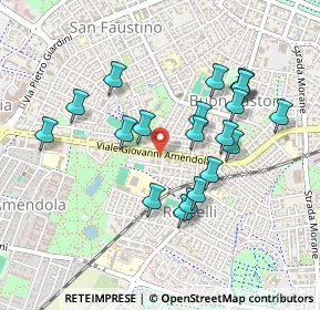 Mappa Via Bramante, 41125 Modena MO, Italia (0.4415)