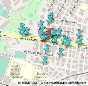 Mappa Via Bramante, 41125 Modena MO, Italia (0.08333)