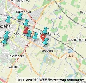 Mappa Viale Caduti sul Lavoro, 41122 Modena MO, Italia (2.29727)