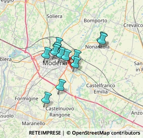 Mappa Viale Caduti sul Lavoro, 41122 Modena MO, Italia (4.9525)