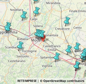 Mappa Viale Caduti sul Lavoro, 41122 Modena MO, Italia (21.6315)