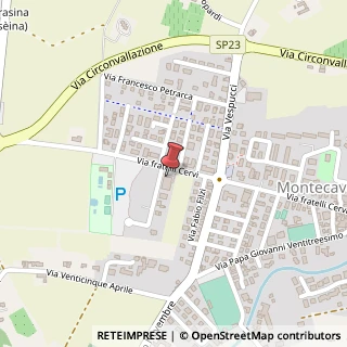 Mappa Via F.lli Cervi, 2, 42020 Quattro Castella, Reggio nell'Emilia (Emilia Romagna)