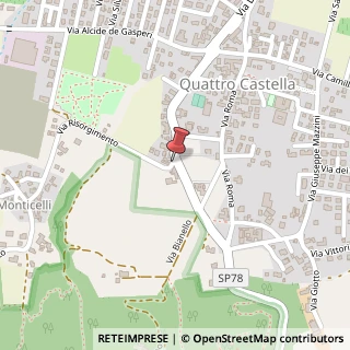 Mappa Via Guglielmo Marconi, 56, 42020 Quattro Castella, Reggio nell'Emilia (Emilia Romagna)