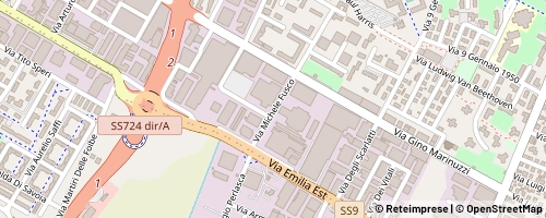 Mappa Modena