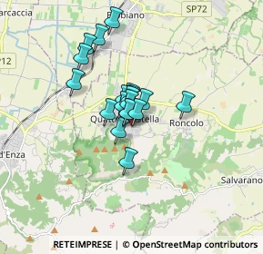 Mappa Via Giuseppe Mazzini, 42020 Quattro Castella RE, Italia (1.024)