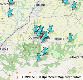 Mappa Via Giuseppe Mazzini, 42020 Quattro Castella RE, Italia (2.28647)