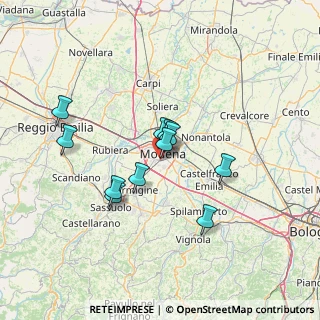 Mappa Via Vicenza, 41125 Modena MO, Italia (11.34273)