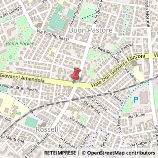 Mappa Viale amendola giovanni 611, 41100 Modena, Modena (Emilia Romagna)