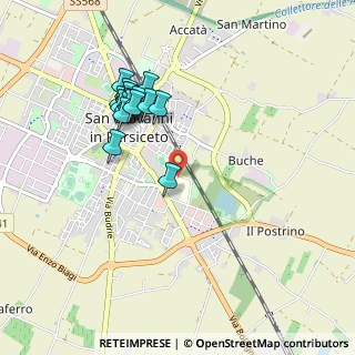 Mappa Via Enzo Palma, 40017 San Giovanni In Persiceto BO, Italia (0.90235)