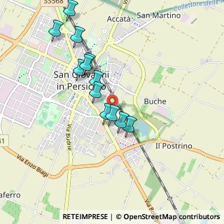Mappa Via Enzo Palma, 40017 San Giovanni In Persiceto BO, Italia (0.8675)