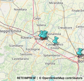 Mappa Via Camogli, 41125 Modena MO, Italia (22.74091)