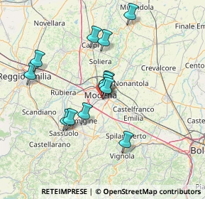 Mappa Via Camogli, 41125 Modena MO, Italia (12.51462)