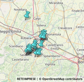 Mappa Via Camogli, 41125 Modena MO, Italia (10.35176)