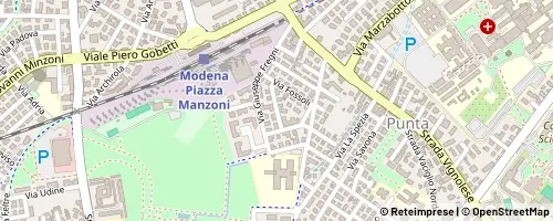 Mappa Modena