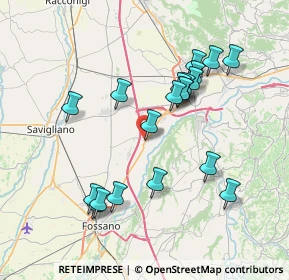 Mappa 12040 Cervere CN, Italia (7.3235)