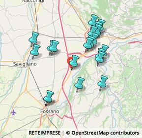 Mappa 12040 Cervere CN, Italia (7.108)