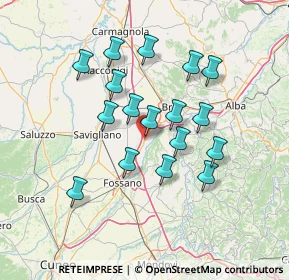 Mappa 12040 Cervere CN, Italia (12.48059)