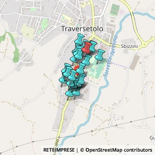 Mappa Via 4 Novembre, 43029 Traversetolo PR, Italia (0.23667)