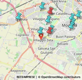 Mappa Strada Formigina, 41126 Modena MO, Italia (2.27091)