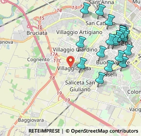 Mappa Strada Formigina, 41126 Modena MO, Italia (2.547)