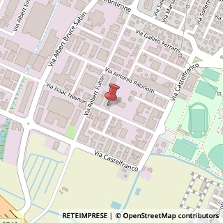 Mappa Via I. Newton, 5, 40017 San Giovanni in Persiceto, Bologna (Emilia Romagna)
