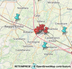 Mappa Via dei Traeri, 41126 Modena MO, Italia (22.35462)