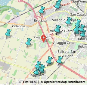 Mappa Via dei Traeri, 41126 Modena MO, Italia (2.651)