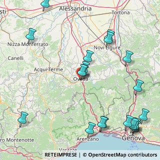 Mappa Via Mario Gea, 15076 Ovada AL, Italia (22.7025)