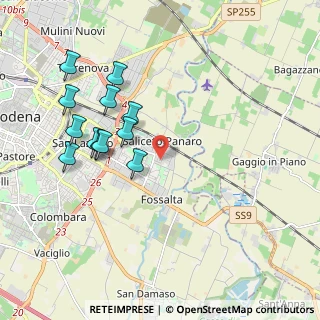 Mappa Via dei Fonditori, 41122 Modena MO, Italia (2.00333)