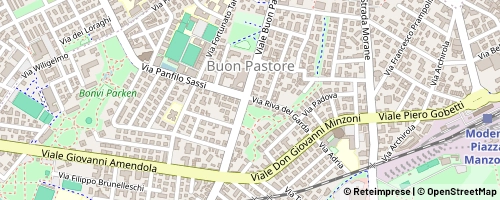Mappa Modena