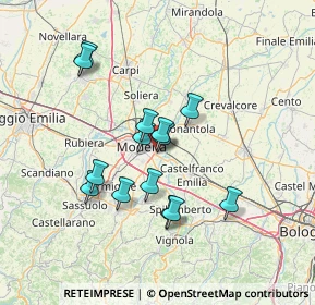 Mappa Via Antonio Stradivari, 41122 Modena MO, Italia (11.98286)