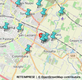 Mappa Via Antonio Stradivari, 41122 Modena MO, Italia (2.03667)