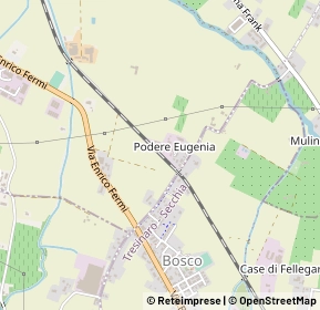 Mappa Via Bosco, 42122 Reggio nell'Emilia RE, Italia (0.6)