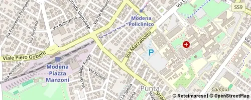 Mappa Modena