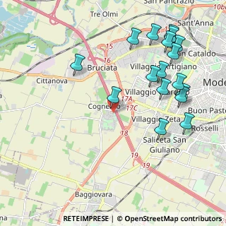 Mappa Via Cardinale Guglielmo Massaia, 41126 Modena MO, Italia (2.43353)