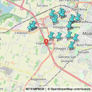 Mappa Via Cardinale Guglielmo Massaia, 41126 Modena MO, Italia (2.40368)