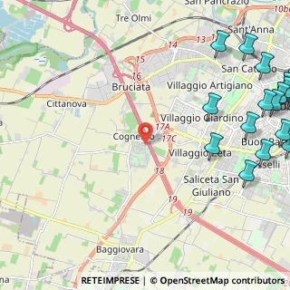 Mappa Via Cardinale Guglielmo Massaia, 41126 Modena MO, Italia (3.7615)
