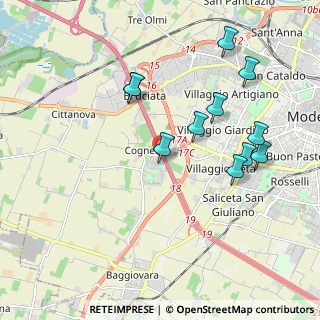 Mappa Via Cardinale Guglielmo Massaia, 41126 Modena MO, Italia (1.98909)