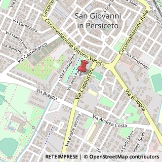 Mappa Piazza Alberto Bergamini, 7, 40017 San Giovanni in Persiceto, Bologna (Emilia Romagna)