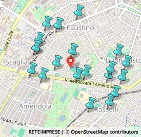 Mappa Via Wiligelmo, 41124 Modena MO, Italia (0.5365)