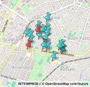 Mappa Via Wiligelmo, 41124 Modena MO, Italia (0.2905)