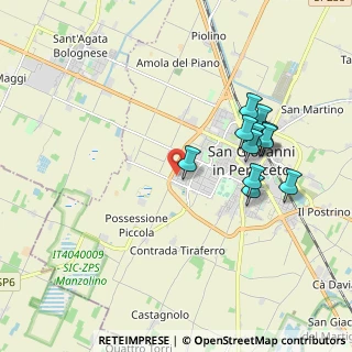 Mappa Via Alexander Fleming, 40017 San Giovanni in Persiceto BO, Italia (1.86727)