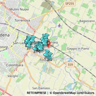 Mappa Via dei Tipografi, 41122 Modena MO, Italia (1.2065)
