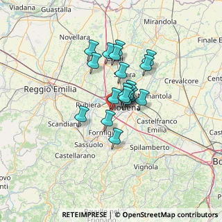 Mappa Via Cardinale Guglielmo Massaia, 41126 Cognento MO, Italia (9.44947)
