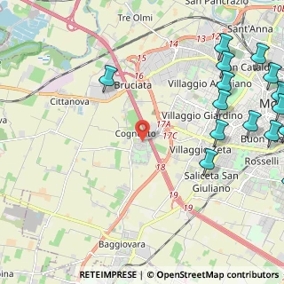 Mappa Via Cardinale Guglielmo Massaia, 41126 Cognento MO, Italia (3.61)