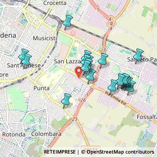 Mappa Via Emilia Est, 41125 Modena MO, Italia (0.959)