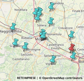 Mappa Viale P. Gobetti, 41124 Modena MO, Italia (16.48176)