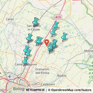Mappa SP 44, 40051 Malalbergo BO (5.88625)