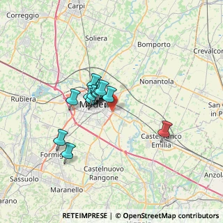 Mappa Via Geminiano Capilupi, 41122 Modena MO, Italia (4.95385)